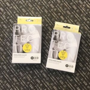 Two Pairs NIB viita Underwear